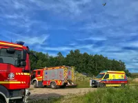 Strażacy z Bojana i Łebna uratowali życie dziecka