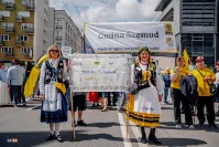 Wielka reprezentacja gminy Szemud na XXVII Światowym Zjeździe Kaszubów.
