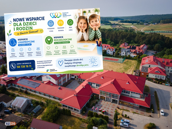 Bezpłatny logopeda i psycholog dziecięcy w gminie Szemud. CUS rusza z nowym wsparciem.