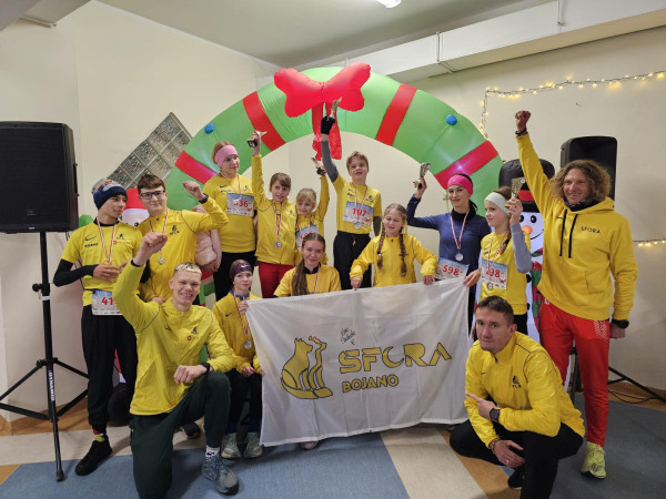 7 miejsc na podium dla KKS Sfora w XXV Biegu Mikołajkowym