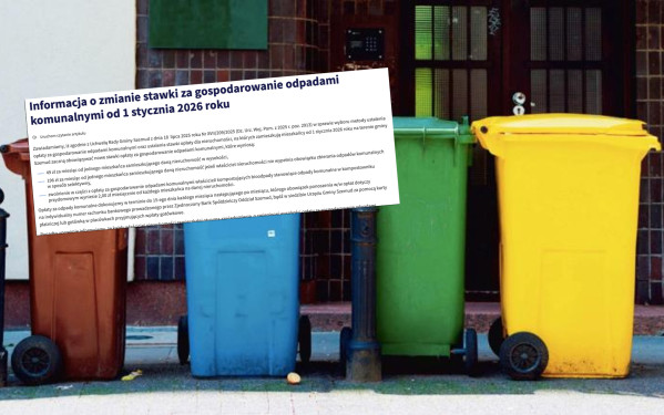 Ile zapłacimy za odpady? Nowe ceny i zasady płatności w Gminie Szemud od 2026 r.