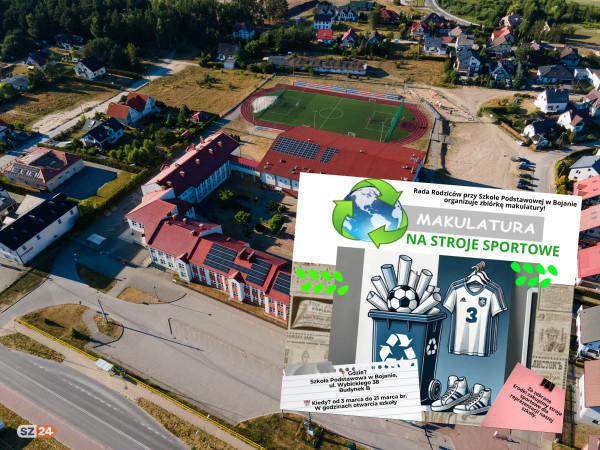 Przynieś makulaturę - wesprzyj sportowców!