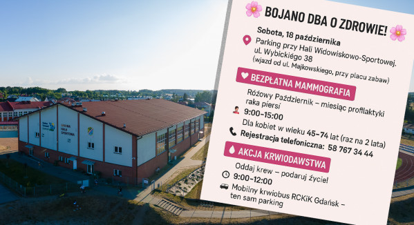 Bezpłatna mammografia i akcja krwiodawstwa.